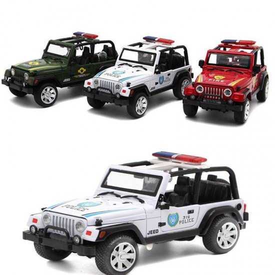 1/32 Alloy Police Car Model With Light Sound Toys For Kids Children Educational Gift 1/32 Alloy Police Car Model With Light Sound Toys For Kids Children Educational Gift