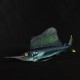 21cm Sailfish Realistic Sea Animal Model Solid Plastic Figure Diecast Model Ocean Toy