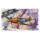 4D Model Plastic Aircraft Assemble Plane Toy 1/48 Supermarine Spitfire Fighter 18*22CM