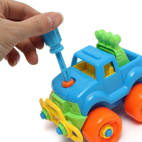 Christmas Gift For Child Disassembly Assembly Classic Car Toy