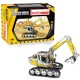 1052PCS Full Alloy Jigsaw Puzzles Excavator Model Building Blocks Toy 1052PCS Full Alloy Jigsaw Puzzles Excavator Model Building Blocks Toy