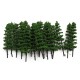 20pcs 1:100 Fir Trees Model Train Road Green Street Park Garden Scenery HO OO N 20pcs 1:100 Fir Trees Model Train Road Green Street Park Garden Scenery HO OO N