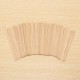 50Pcs A Bundle of Ice Cream Sticks 140 * 10 * 2 mm Ecru Popsicle Sticks