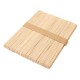 50Pcs A Bundle of Ice Cream Sticks 140 * 10 * 2 mm Ecru Popsicle Sticks