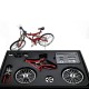 Bicycle Model Simulation DIY Alloy Mountain/Road Bicycle Set Decoration Gift Model Bicycle Model Simulation DIY Alloy Mountain/Road Bicycle Set Decoration Gift Model