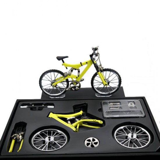 Bicycle Model Simulation DIY Alloy Mountain/Road Bicycle Set Decoration Gift Model Bicycle Model Simulation DIY Alloy Mountain/Road Bicycle Set Decoration Gift Model