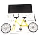 Bicycle Model Simulation DIY Alloy Mountain/Road Bicycle Set Decoration Gift Model Bicycle Model Simulation DIY Alloy Mountain/Road Bicycle Set Decoration Gift Model