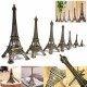 Bronze Tone Paris Eiffel Tower Figurine Statue Vintage Model Decor Alloy 4 Sizes