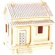 DIY Puzzle 3D Wooden Dimensional Animal House Model Learning Toys For Kids children Gift