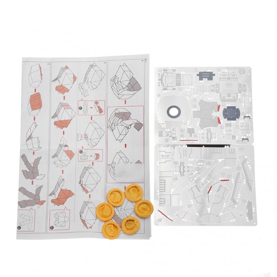 MU DIY Mini Model Building Kit 3D Metal Nano Puzzle Kids Toys Collection MU DIY Mini Model Building Kit 3D Metal Nano Puzzle Kids Toys Collection