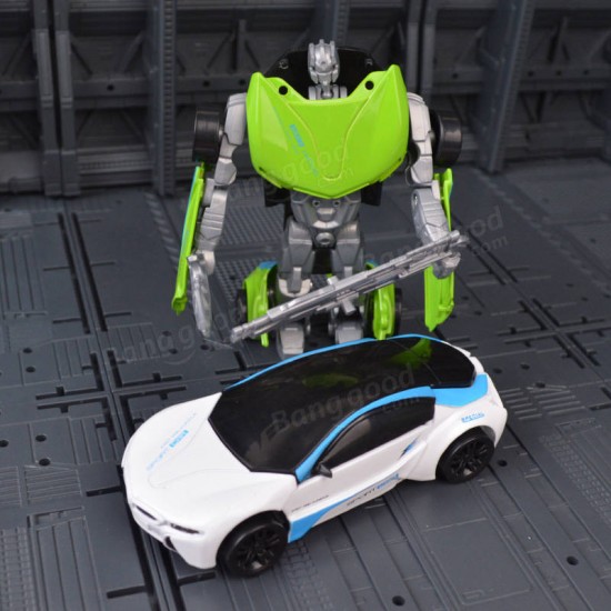 Mini Deformation Robot Cars Vehicles Deformed Action Figure Truck Model Toys For Kids Children Gift