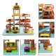 Assembling Simulation Large Stereo Three Layer Wooden Car Parking Lot Track Set For Kids Toys Gift Assembling Simulation Large Stereo Three Layer Wooden Car Parking Lot Track Set For Kids Toys Gift