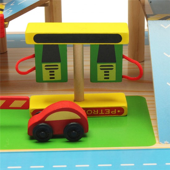 Assembling Simulation Large Stereo Three Layer Wooden Car Parking Lot Track Set For Kids Toys Gift Assembling Simulation Large Stereo Three Layer Wooden Car Parking Lot Track Set For Kids Toys Gift