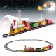 Christmas Electric Track Train With Sound & Music For Kids Children Gift Locomotive Model Toys Christmas Electric Track Train With Sound & Music For Kids Children Gift Locomotive Model Toys