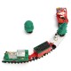Christmas Musical Light Tracks Train Set 20 Piece With Trees Carriages Kids Toy Christmas Musical Light Tracks Train Set 20 Piece With Trees Carriages Kids Toy