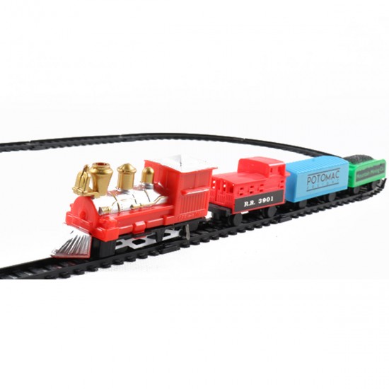 Christmas Train Set Track Toys Collection Gift Kid Developmental Toy