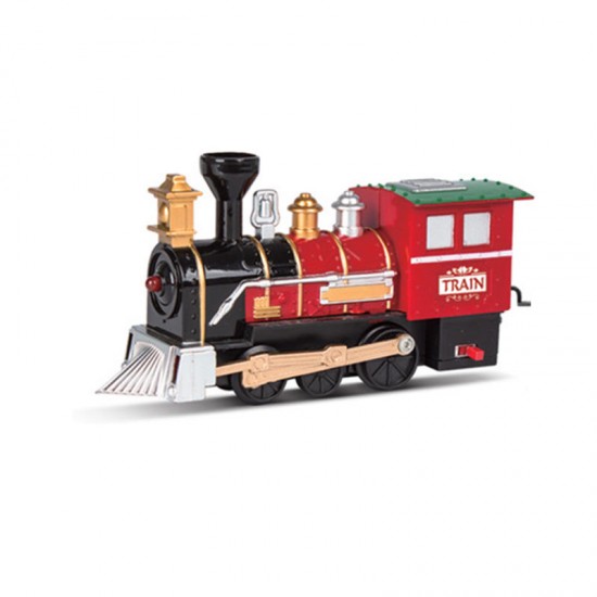 Christmas Train Track Toys Electric Stitching Train Track With Light And Music Effect