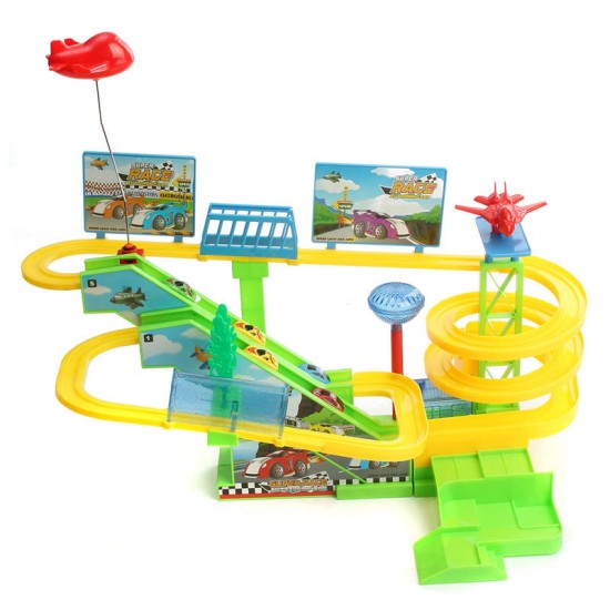 DIY Assembling Electric Speed Racing Rail Train Car Set With Light Music For Kids Children Gift Toys DIY Assembling Electric Speed Racing Rail Train Car Set With Light Music For Kids Children Gift Toys
