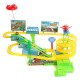 DIY Assembling Electric Speed Racing Rail Train Car Set With Light Music For Kids Children Gift Toys DIY Assembling Electric Speed Racing Rail Train Car Set With Light Music For Kids Children Gift Toys