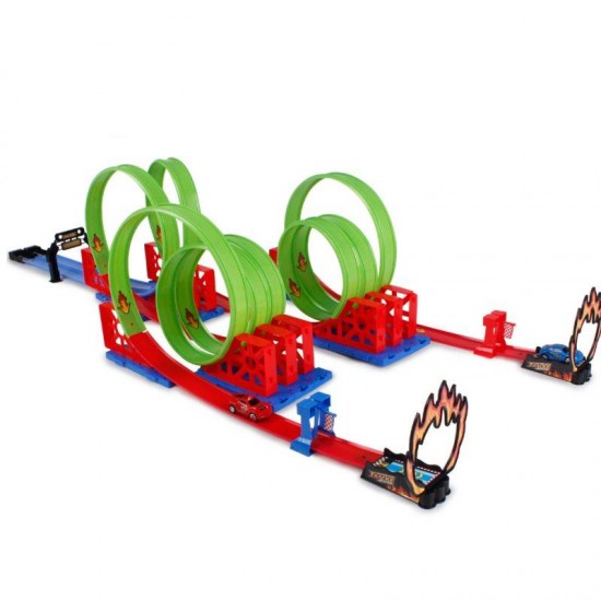 DIY Magic Tracks Bending Several Race Track Kids Toys Gifts