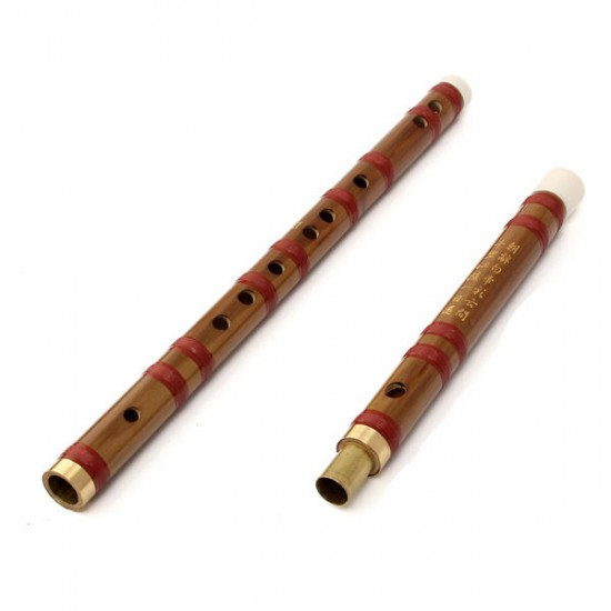 Bamboo Flute D Key Chinese Traditional Musical Instrument Handmade