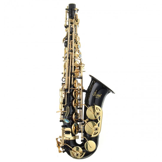 Brass Engraved Eb E-Flat Alto Saxophone Sax With Case Gloves Cleaning Cloth Belt Brush