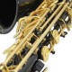 Brass Engraved Eb E-Flat Alto Saxophone Sax With Case Gloves Cleaning Cloth Belt Brush