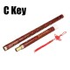 Chinese Bamboo Woodwind Flute C E F G Key Professional Musical Instruments