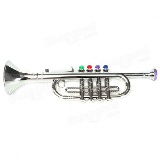 Emulational Horn Trumpet Musical Instrument Toy Kids Gift