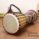 10 Inch African Hand Drum Mahogany Body Musical Instrument