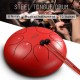 12 Inch 8 Notes Steel Tongue Percussion Drums Handpan Instrument with Drum Mallets and Bags