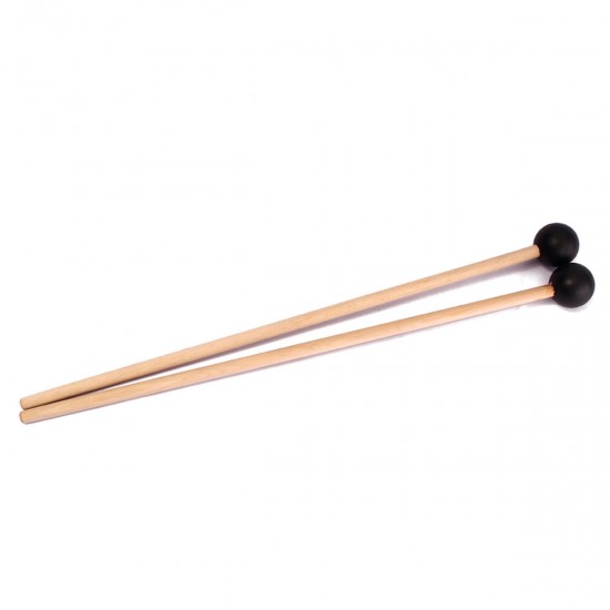 2x Drum Sticks Big Head Drumsticks Maple Wood for Percussion Instruments