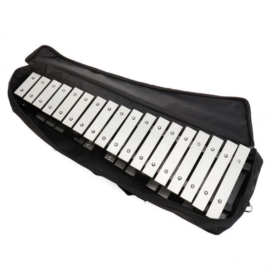 30 Note Xylophone Foldable Vibraphone Percussion Music Instruments with Bag