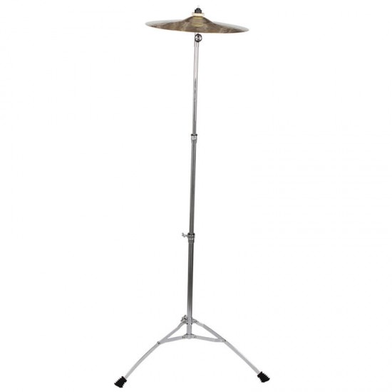 Zebra Stainless Steel Drum Cymbal Stand Tripod Bracket Adjustable Height Percussion Instrument Parts