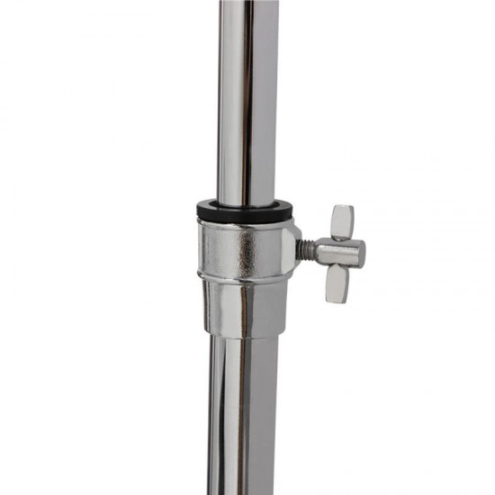 Zebra Stainless Steel Drum Cymbal Stand Tripod Bracket Adjustable Height Percussion Instrument Parts