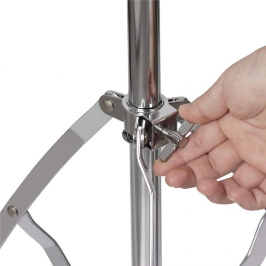 Zebra Stainless Steel Drum Cymbal Stand Tripod Bracket Adjustable Height Percussion Instrument Parts