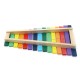 15 Tone Colorful Wooden Glockenspiel Xylophone Educational  Percussion Musical Instrument Toy