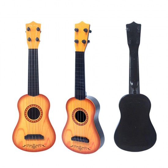17 Inch Children Educational Plastic Ukulele Musical Toy Four Strings for Kids