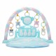 3-in-1 Cute Rainforest Musical Lullaby Bassinet Baby Activity Playmat Gym Toy Play Mat