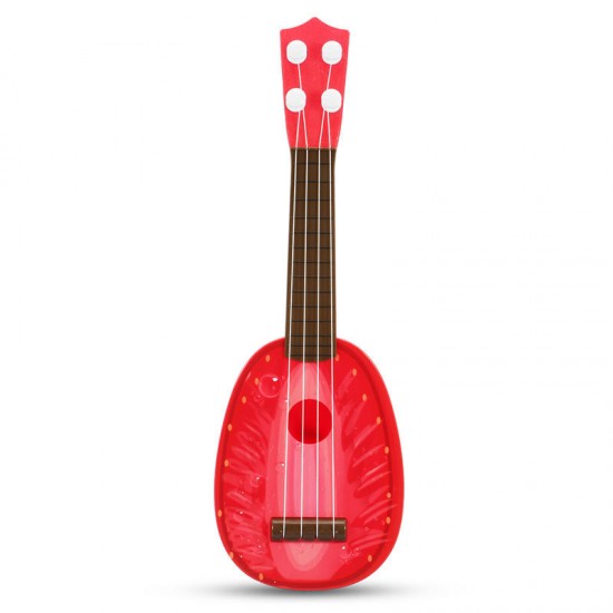 36cm 4 Strings Ukulele Guitar Development Music Instrument Fruit Style Kids Toy Gift