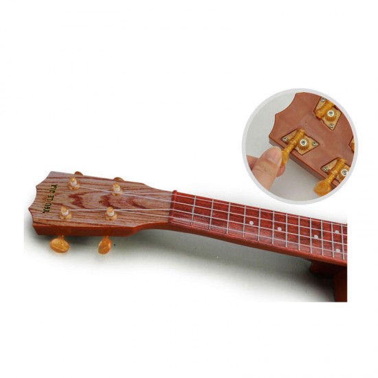 4 Strings Plastic Ukulele Uke Guitar Educational Musical Instrument Toy for Children