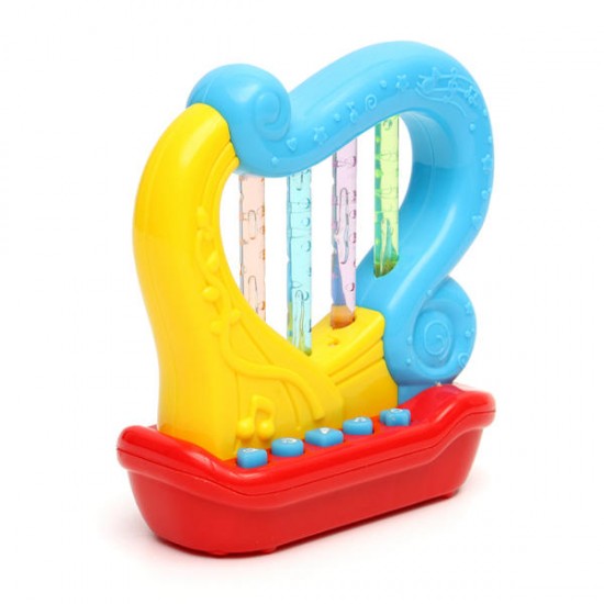 Baby Infant Mini Magic Hand Trumpet Harp LED Music Educational Children Toys