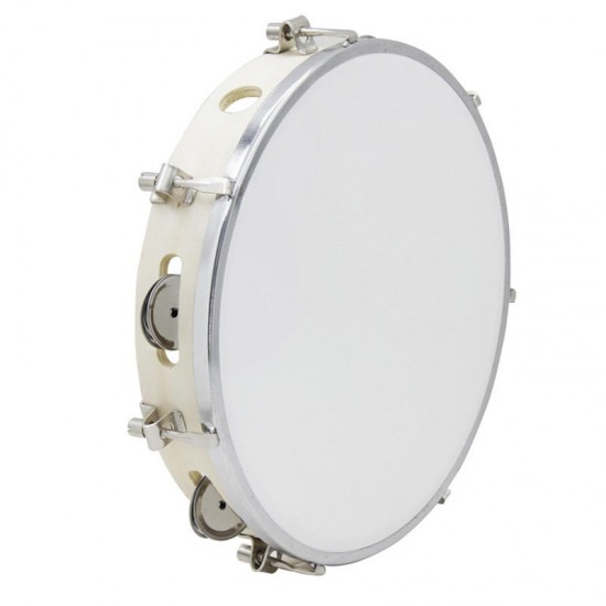 IRIN 10 Inch Tambourine Drum Percussion Musical Educational Gift  for Children