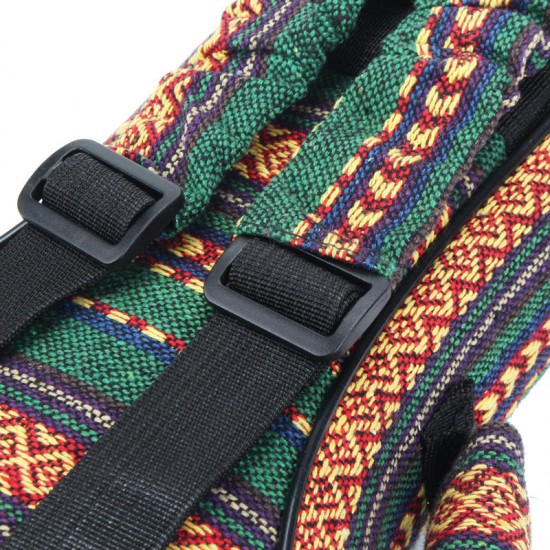21 23 Inch Traditional Ukulele Case Soft Padded Carry Protect Backpack Cover Gig Bag