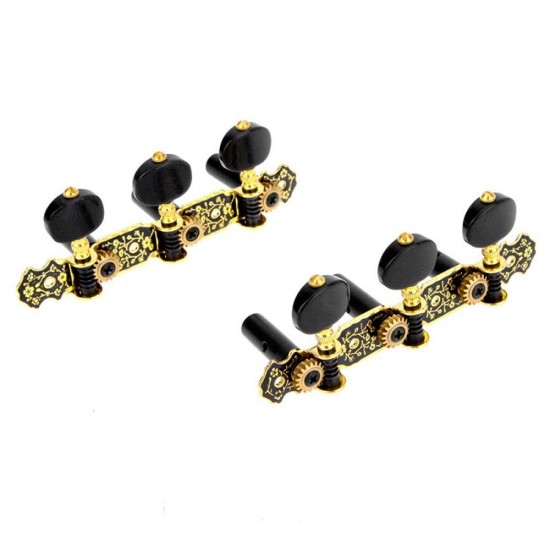 2Pcs Acoustic Classical Guitar Tuning Pegs Machine Heads Tuners Guitar Parts