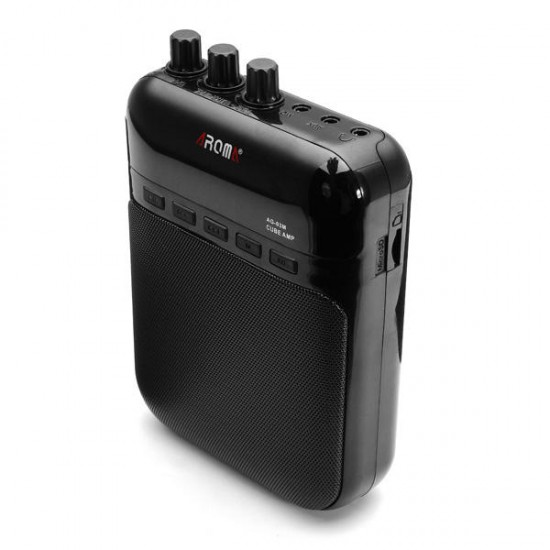 AROMA AG-03M Portable Charging Mini Guitar Amplifier Black