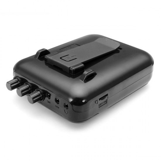 AROMA AG-03M Portable Charging Mini Guitar Amplifier Black