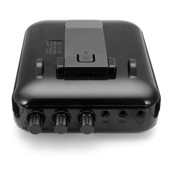 AROMA AG-03M Portable Charging Mini Guitar Amplifier Black