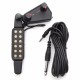Acoustic Guitar Sound Pickup Amplifier 12 Holes with Tone Volume Control Acoustic Guitar Sound Pickup Amplifier 12 Holes with Tone Volume Control