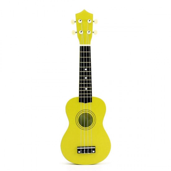 21 Inch Acoustic Soprano 4 String Mini Basswood Ukulele Musical Instrument Toy